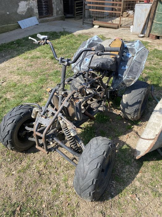 ATV de vânzare + 2 motoare Bashan 200cc – ideal proiect / piese