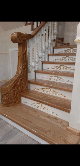 Лестницы из дерева и метала