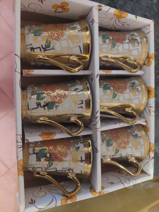 Комплект от 6 чаши за чай/кафе