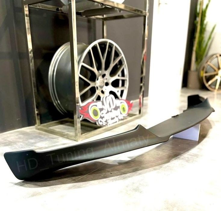 Губа на передний бампер BMW X6 E71