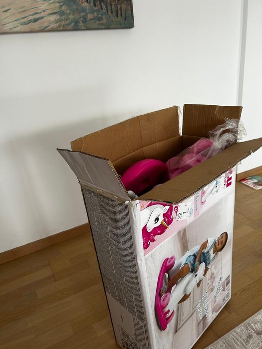 Balansoar si trotineta 2 in 1 nou