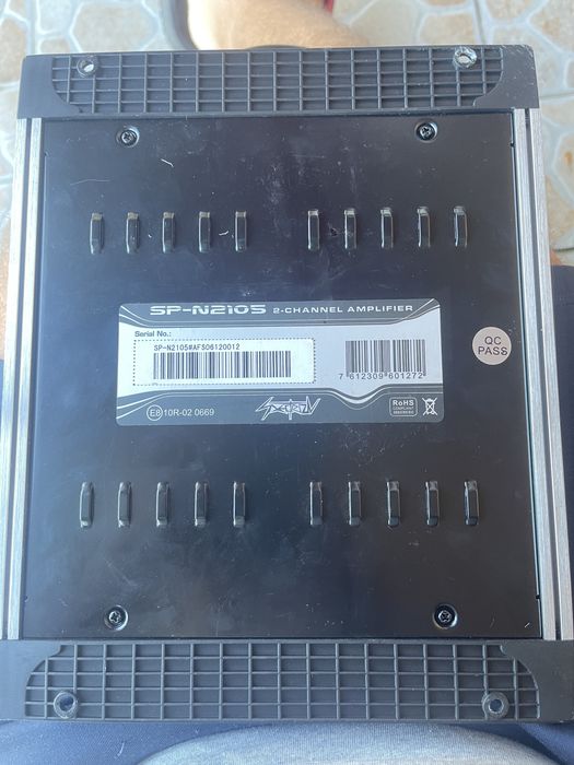 Pachet Bass Auto Complet Spectron: Subwoofer 12" 500W + Stație + Cabluri incluse