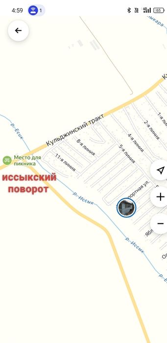 10 сот жер, саяжай сатылады