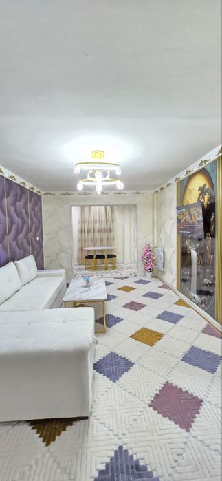 Метро Новза 2/2/4 балк 2х6, кирпичь, 54 м2 с мебелью и техникой