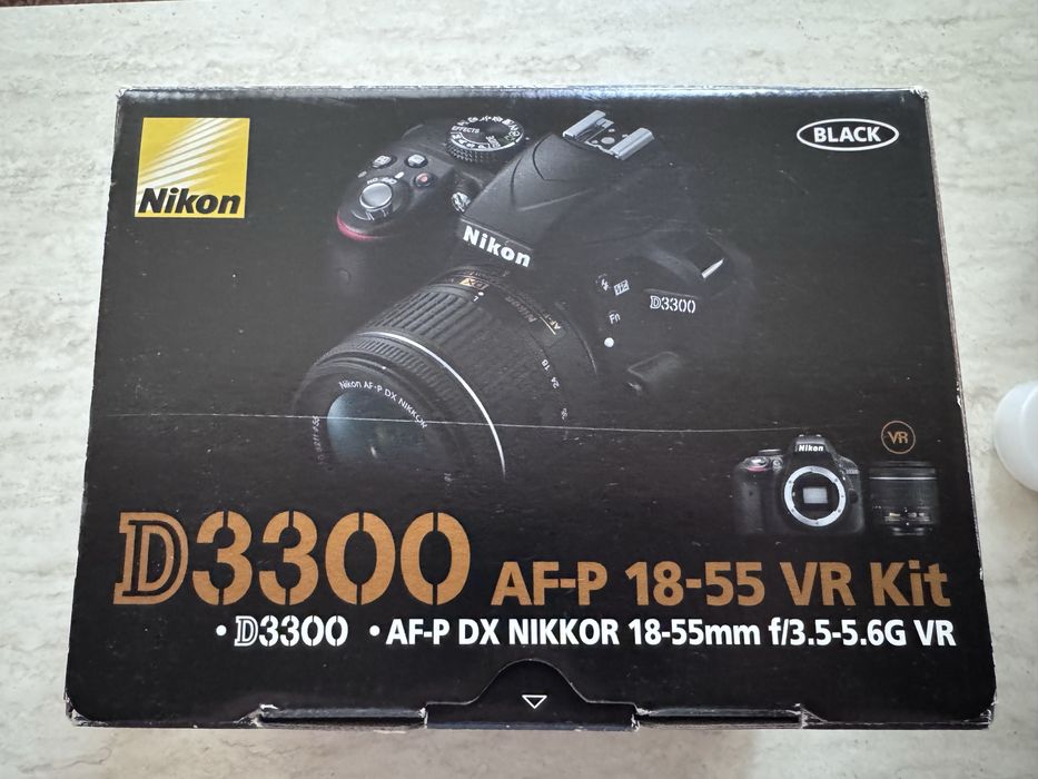 Фотоапарат Nikon D3300 + китов обектив 18-55mm