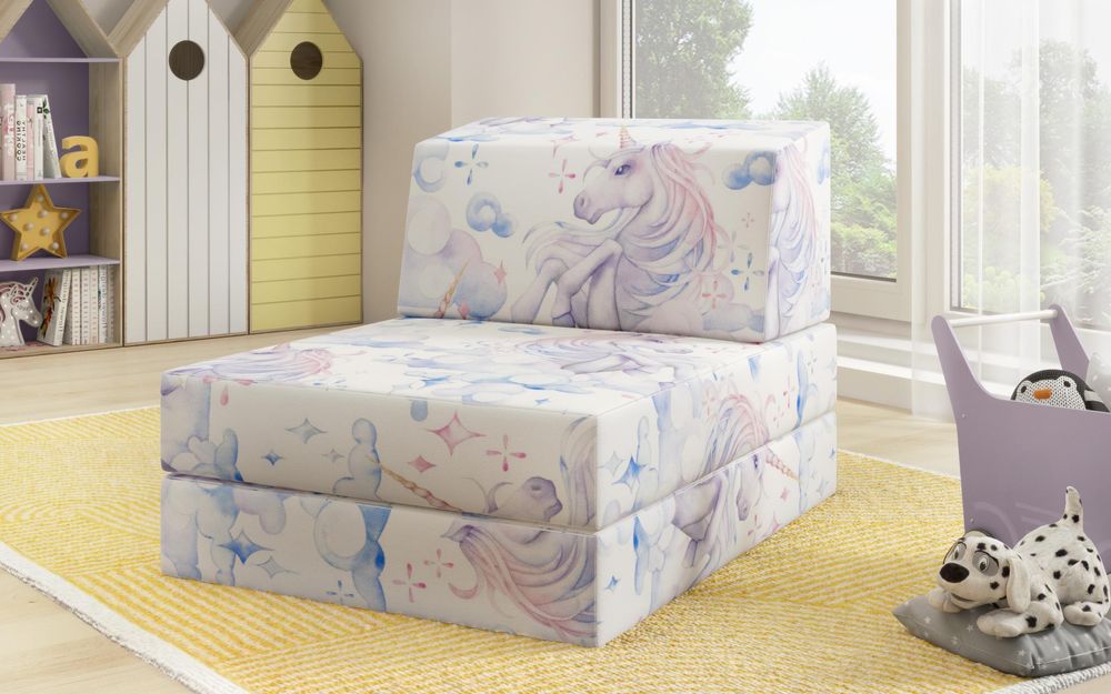 Нов! Детски разтегател фотьойл