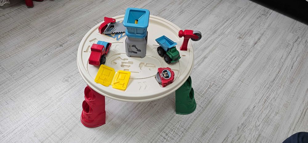 Set de joaca cu plastilina, Santierul creativ, Plastelino.