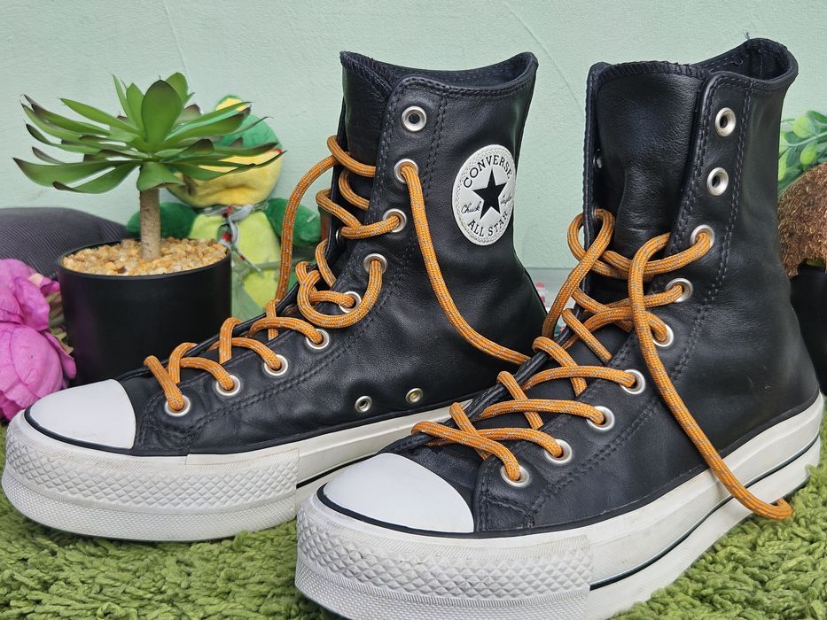 Converse Високи кожени кецове N40