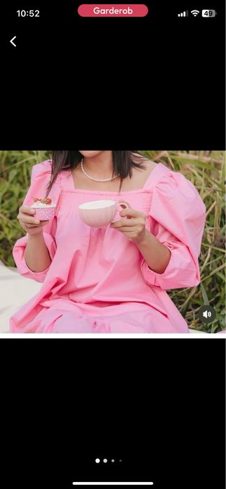 Платье фирменная хлопковый