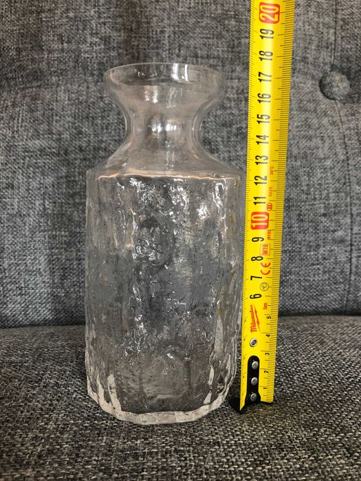 Iittala of Finland vase sticla decoratiune designer Timo Sarpaneva