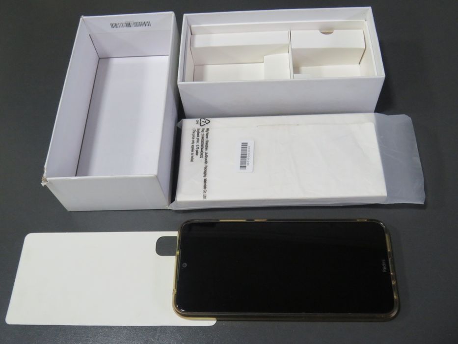 Redmi note 8T телефон и коробкой и документами