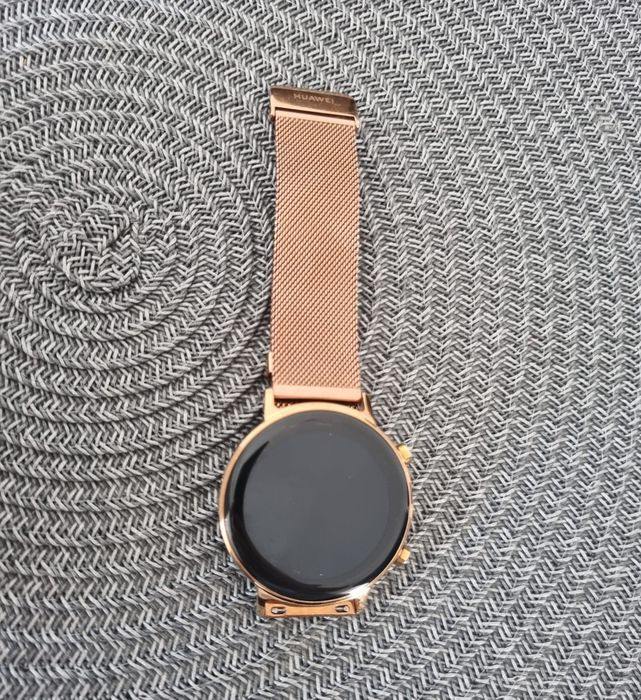 Smartwatch Huawei Watch GT 2 42mm Rose Gold / Elegant – Pachet complet, ca nou