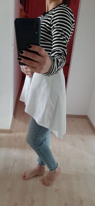 Bluza-camasa /tricou in dungi S