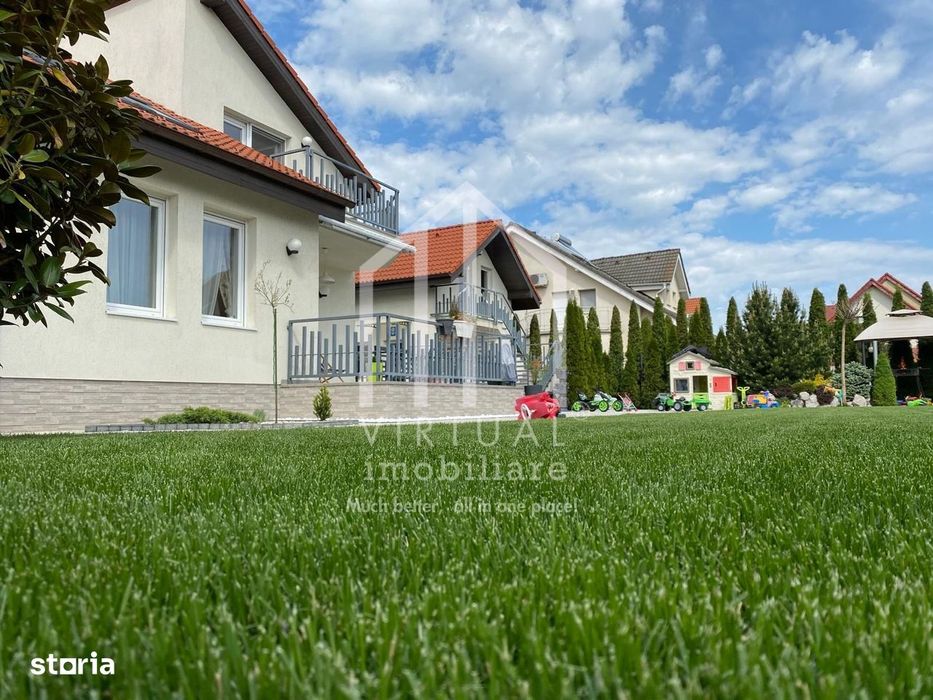 Casa de inchiriat, cu 4 camere curte 750 mp. in Selimbar-str. N.Brana