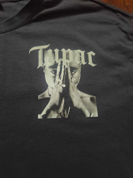 ТУПАК Новая оверсайз футболка Pull&Bear x 2Pac (оригинал)