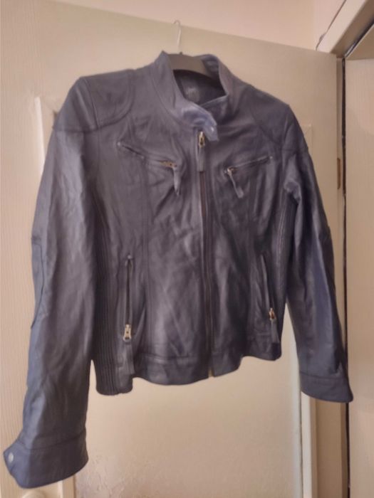 Естествена кожа яке XL