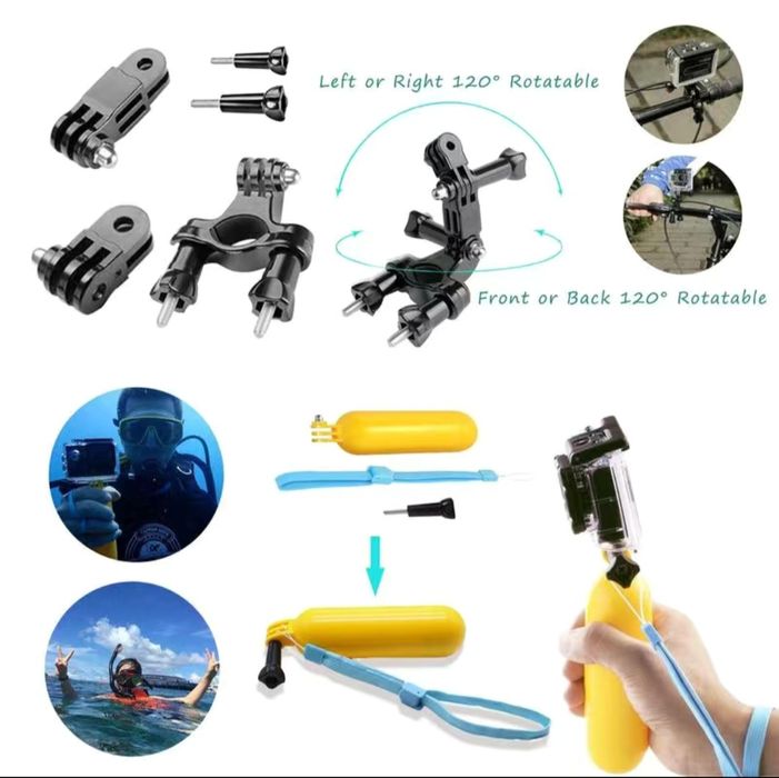 Insta 360. Go pro. Аксессуары для экшн-камеры