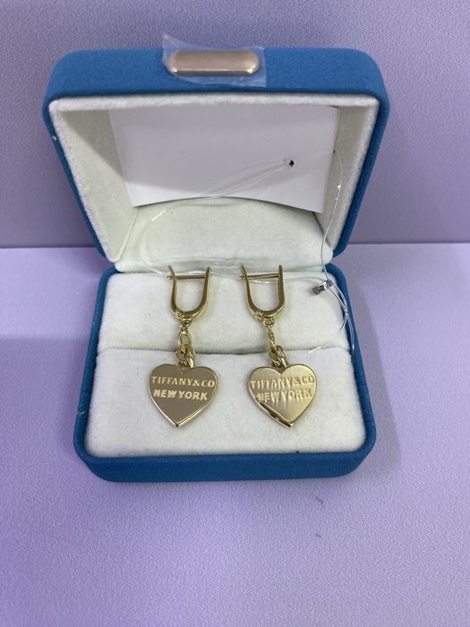 Золотые серьги КО12676