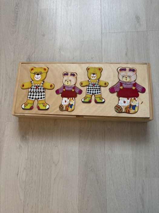 Joc de potrivire - Familia ursuletilor