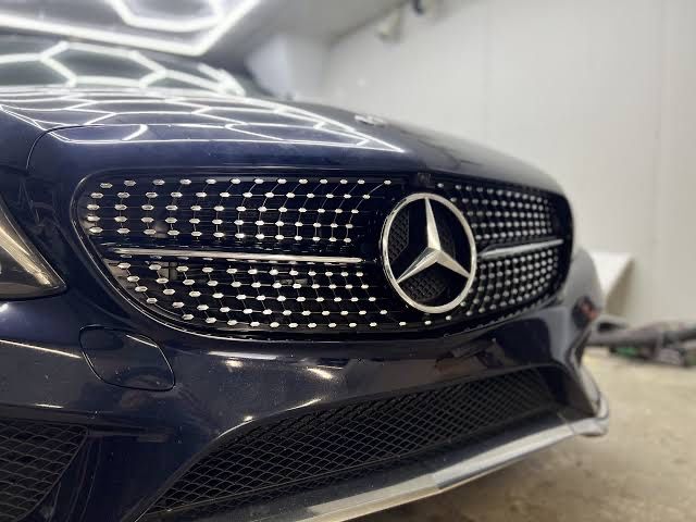 Предна Решетка Диамант Mercedes C W205 Мерцедес Ц В205 14-18г