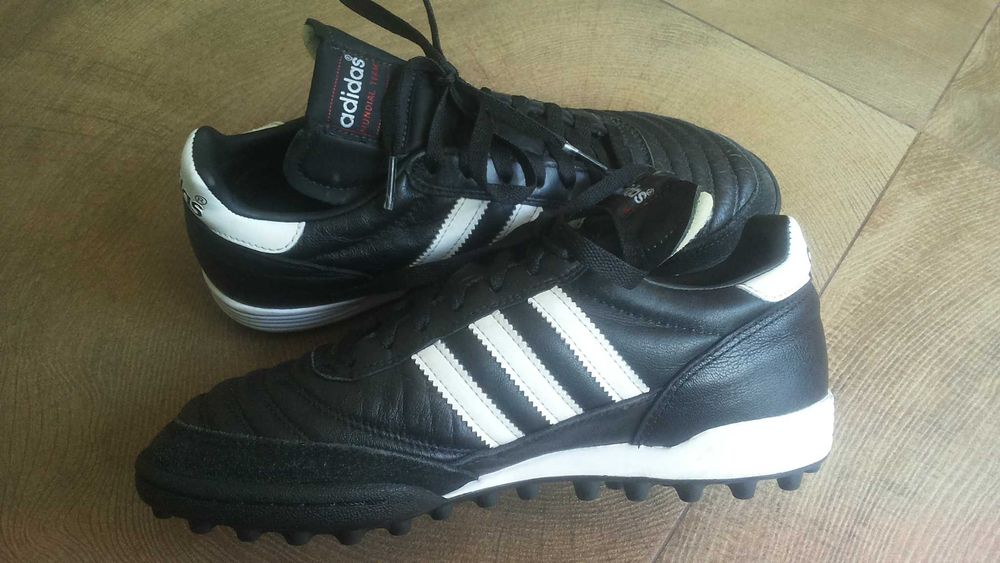Adidas MUNDIAL Leather Shoes Размер EUR 39 1/3 обувки естествена кожа 419-14-S
