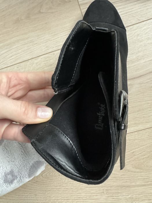 Botine piele întoarsă 39