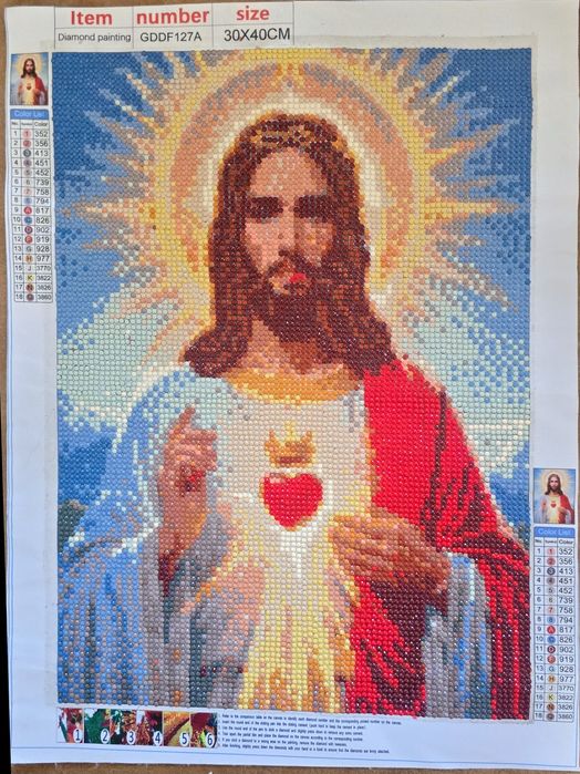 Vând tablouri religioase