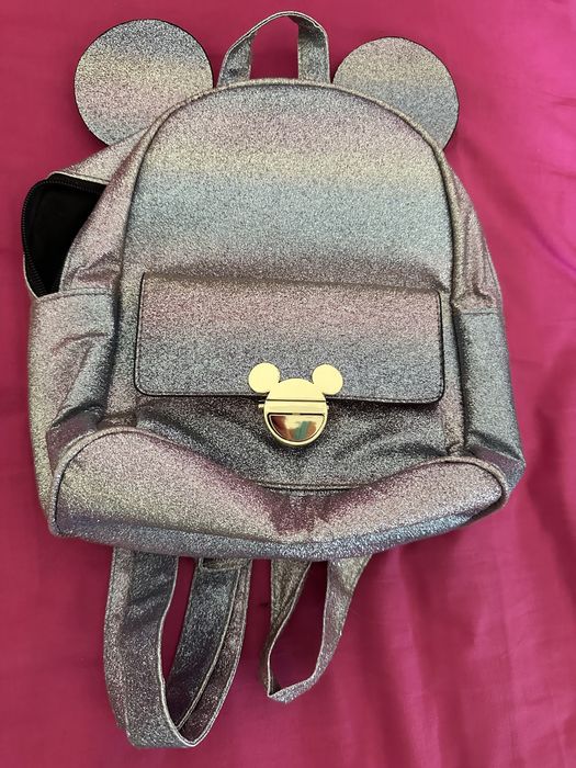 Rucsac Mickey Mouse sclipici