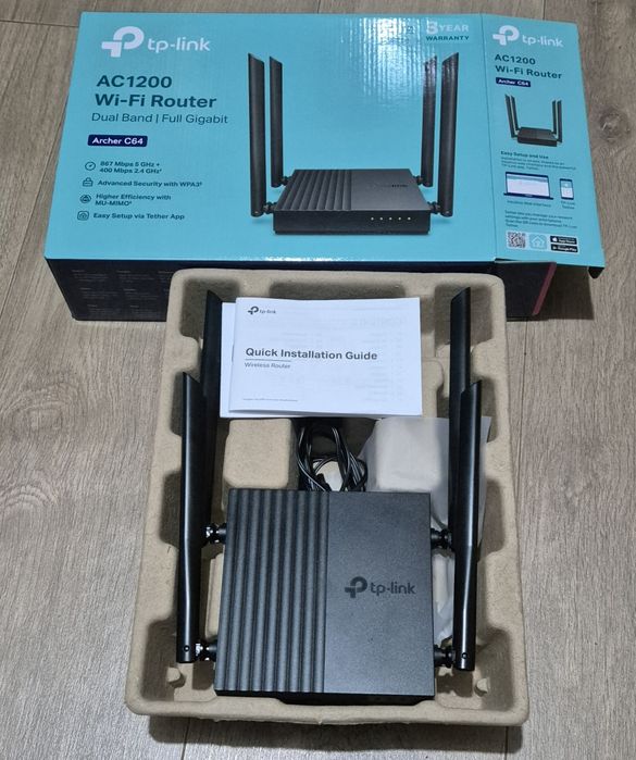 Router dual band tp link Archer c64