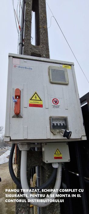 Bransament trifazic organizare santier (complet echipat)