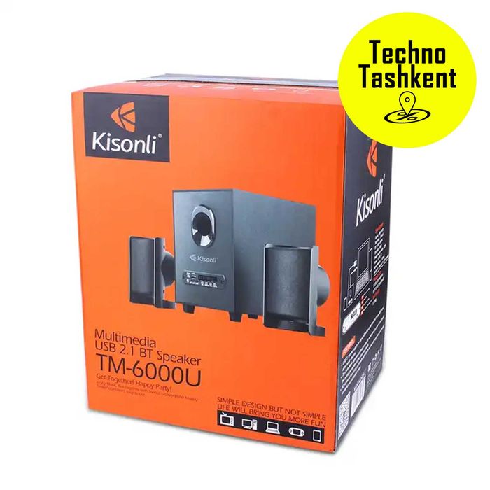 Компьютерные Bluetooth колонки Kisonli TM-6000U (Dostavka Bor)
