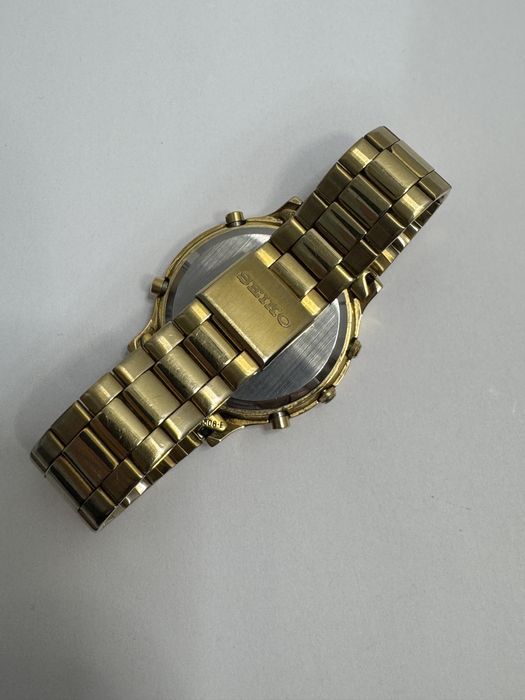 Rar! Seiko Vintage, chronograph alarm. Quartz. Japan