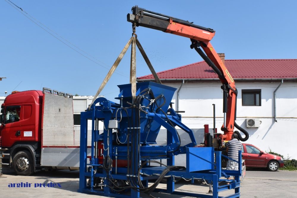 Presa/ Masina Speed 1200 - pavele, boltari, borduri beton-10%disocunt