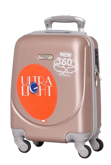 WeTravel пътнически куфар за ръчен багаж с 4ри колела 360°40/30/20см