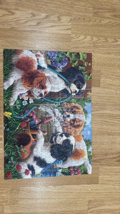 пазлы конструтор бумаж