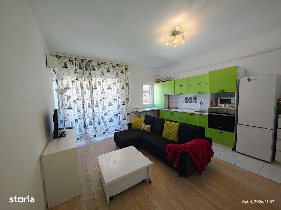 Proprietar|Garsonieră 33 mp|Centrală |Mobilată & utilată|Dobroești
