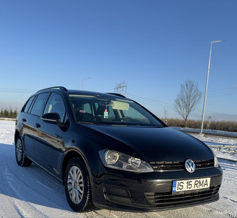 Volkswagen Golf 7 Break 1.6 TDi 120 cai an 2015 Euro 6 Negru