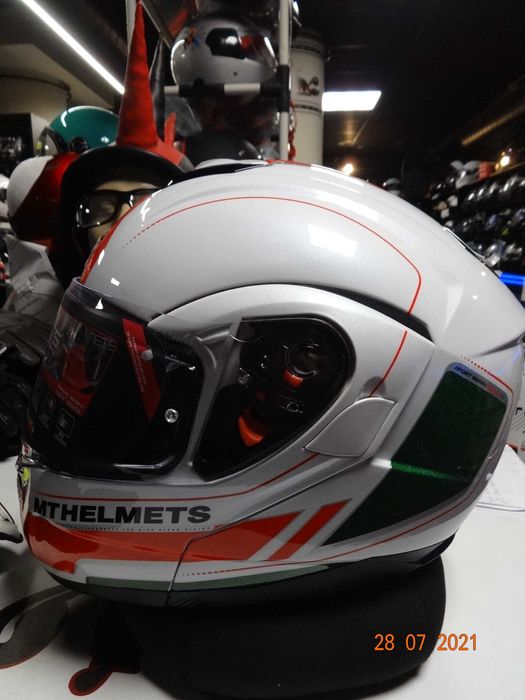 каска MT Helmets ATOM SV модуларна мото каска тъмни очила
