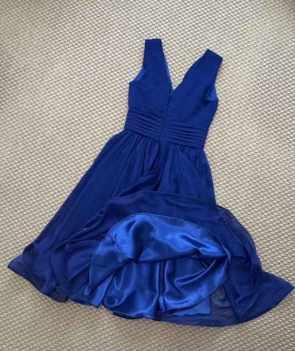 Rochie eleganta din voal de matase