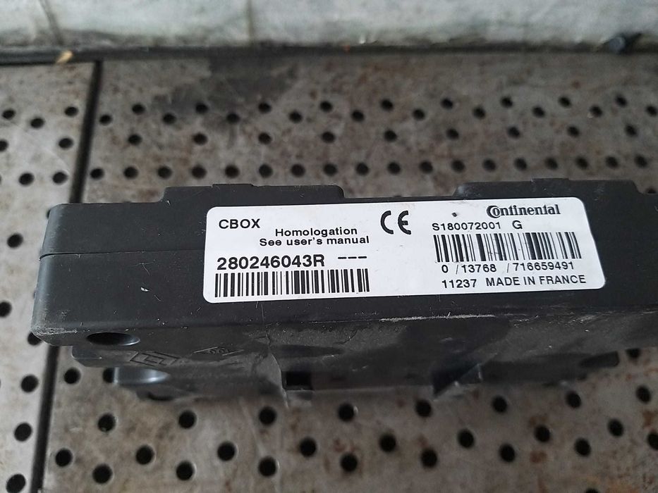 Modul navigatie gps renault megane 3 a2c53287703 280246043r s180072001g