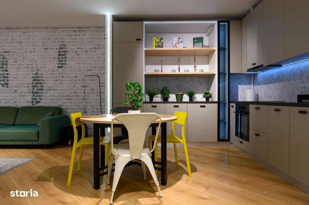 Apartament spatios | 2 camere de inchiriat | 4City North | Terasa pano