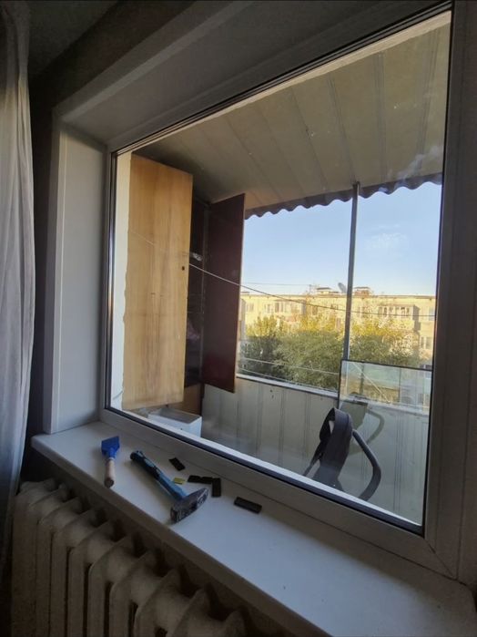 Замена стеклопакетов