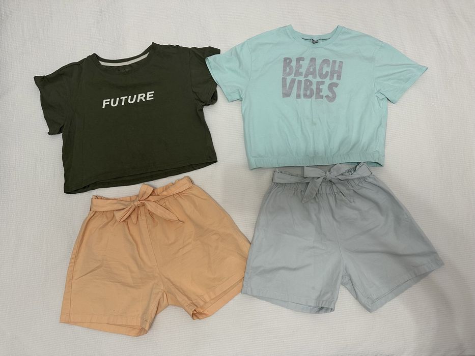 Одежда на девочку на возраст 8-10 лет (рост 128-140). Все за 300 000