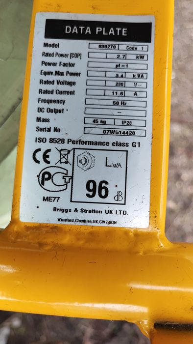 Генератор инверторен бензинов Briggs & Stratton