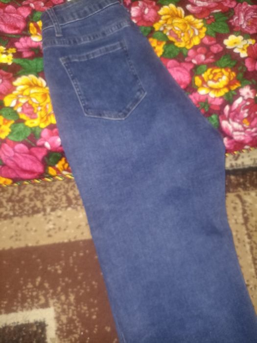 Джинсы темно синий