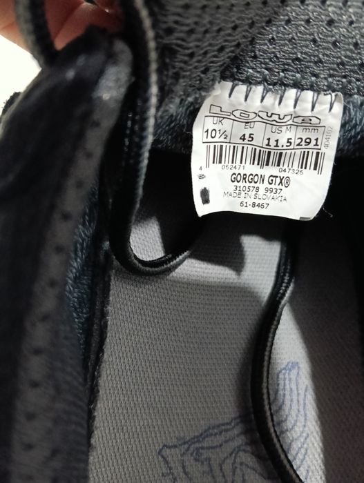 45 Lowa Gorgon Gtx masura 45