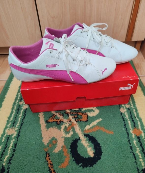 Pantofi sport Puma piele naturală
