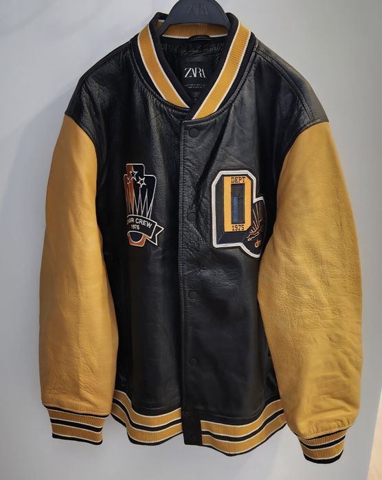 Мъжко кожено яке Zara / размер XL