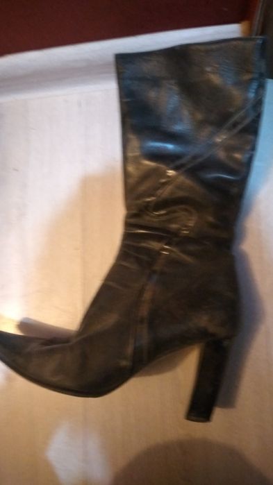 Сапоги женские теплые