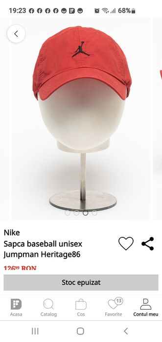 Șapcă baseball Nike unisex